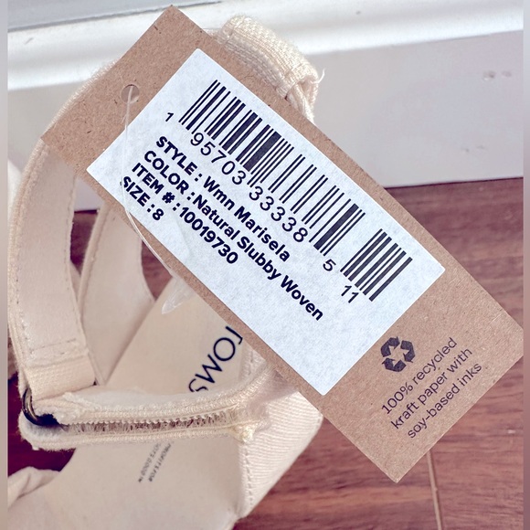 TOMS Marisela Wedge Sandal, size 8. NWT - Picture 4 of 4
